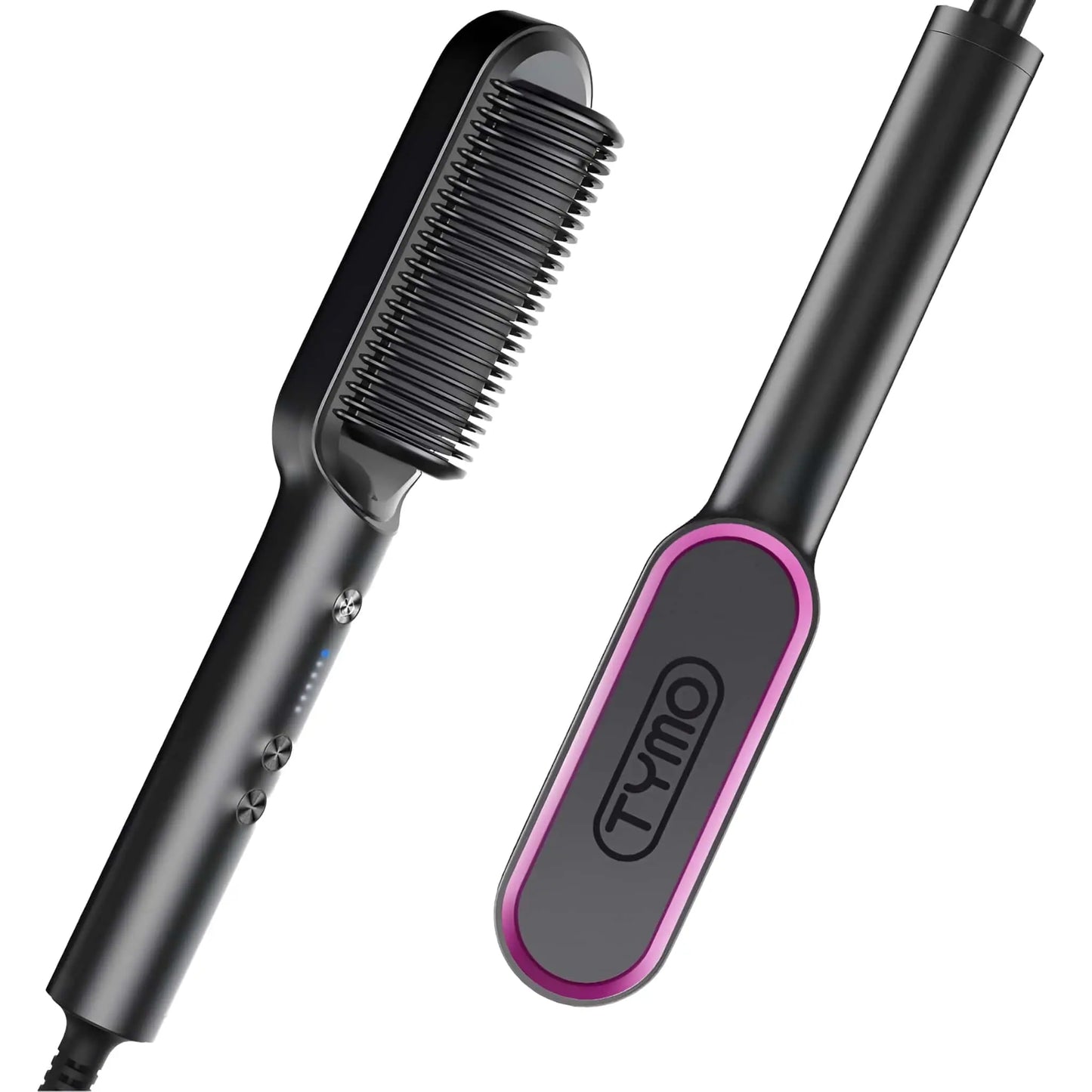 Hair Straightener Brush And Iron Comb