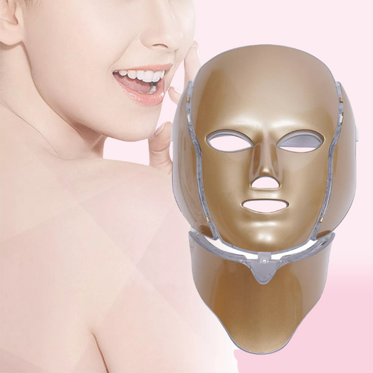 7 colors led face mask light therapy