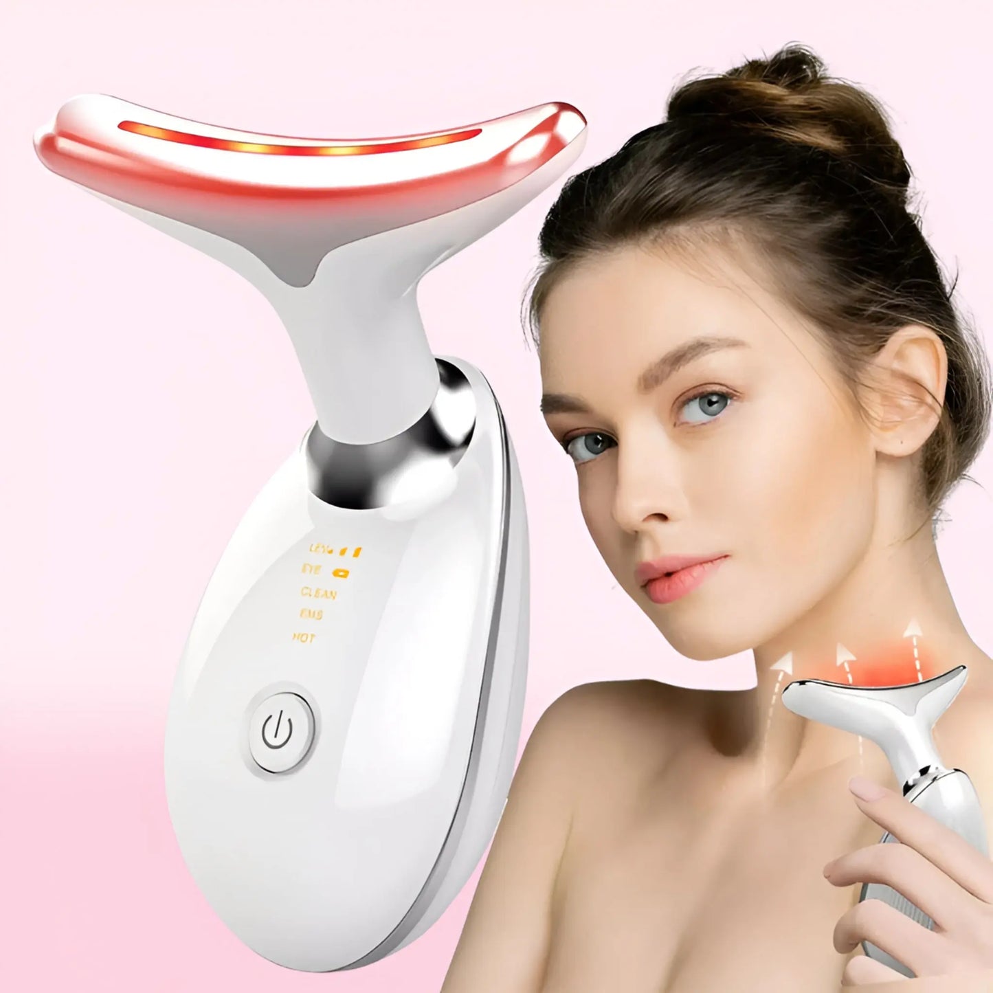 Anti Aging Red Light Therapy And Electric Face Lift Massager