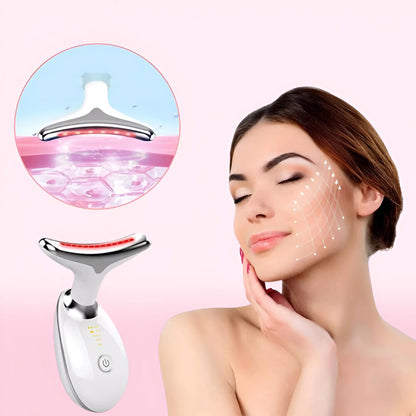 Anti Aging Red Light Therapy And Electric Face Lift Massager