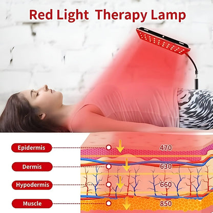 Adjustable Red Light Therapy Lamp