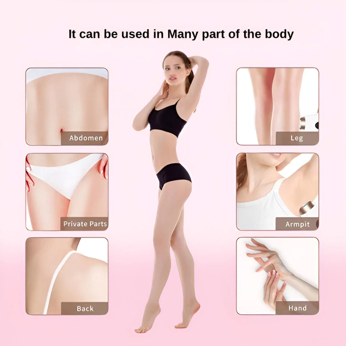 IPL Hair Removal Device with 999,900 Flashes