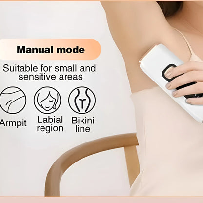 Permanent Ice Cooling IPL Hair Removal Device