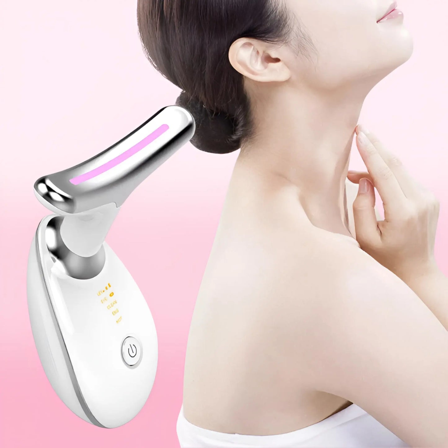 Anti Aging Red Light Therapy And Electric Face Lift Massager